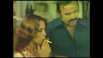 Kazim Kartal And Zerrin Dogan In A Classic Turkish Vintage Film From 1978