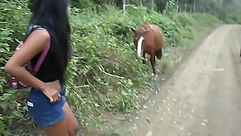 Thai Beauty Heatherdeep Takes On A Wild Horse Ride To Creampie