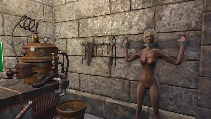 Hentai-filled adventure in the ruins of a castle in Fallout 4