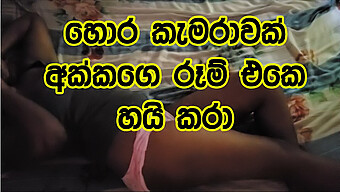 Sri Lankan 18-Year-Old With Big Tits Gets Naughty With Stranger In Bedroom