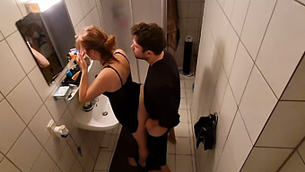 Amateur Teen Caught In Bathroom With Stepbrother And Almost Exposed To Stepmother