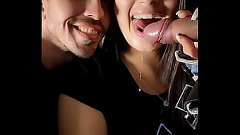 Brazilian Wife Kisses Her Husband Passionately In Amateur Video