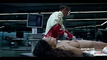 Thandie Newton And Angela Sarafyan'S Tantalizing Tits In Westworld