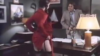 Vintage Secretaries Indulge In Sloppy Blowjobs In This Classic Film