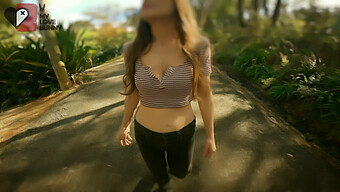 Bella'S Unexpected Bathroom Break During A Hike - A Mylovebunny Xx Production