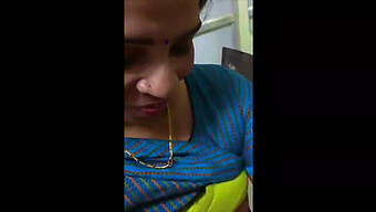 Coworker Pleasures Indian Housewife In Office Restroom