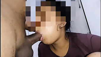 Sri Lankan Teen'S Deepthroat And Cumshot Experience