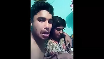 Indian Mature Mother And Stepson Indulge In Romantic Breast-Feeding Session