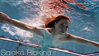 Salaka Ribkina'S Intimate Underwater Encounter With A Tight And Eager Partner