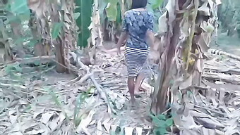 Indian Teenage Girl Gets Naughty In The Woods