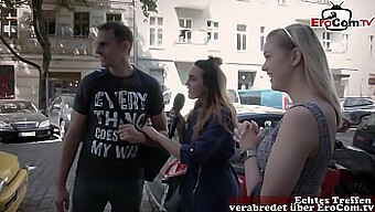 German Journalist Hunts For Couple On City Streets For Genuine Hookup