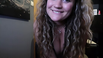 European Teen Shows Off Her Big Natural Tits And Flashes Her Pussy In A Tiny Dress