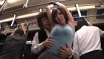 Passengers Get Naughty On A Japanese Bus Ride