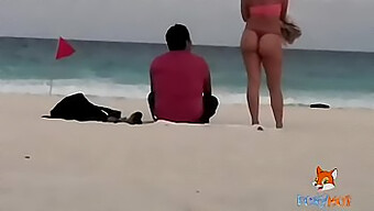 Una Escapada Empapada De Sol Con Una Tanga Atrevidamente Reveladora Y Un Emocionante Encuentro Con Los Curiosos Espectadores (Disponibles Exclusivamente En Mi Canal De Xvideos Premium)