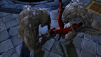 Ryo'S Erotic Threesome With Argonian And Furry Girls