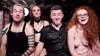 A Bdsm Swinger'S Party On The Upper Level With Bondage And Group Sex